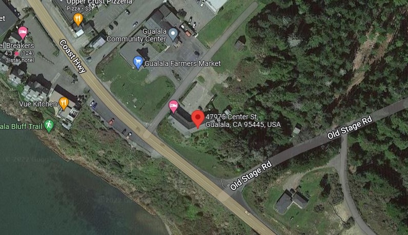 47975 Center St,Gualala,CA,95445,US Addison,CA